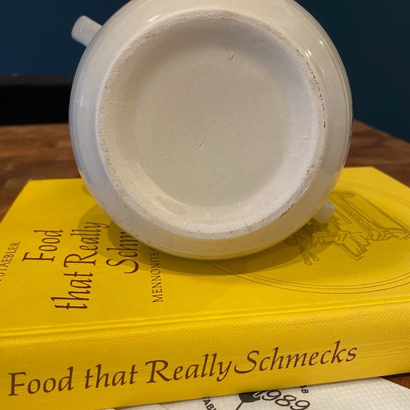 Vintage German Double-Handled Soup Mug - Kartoffelsupp - Picture 3 of 4